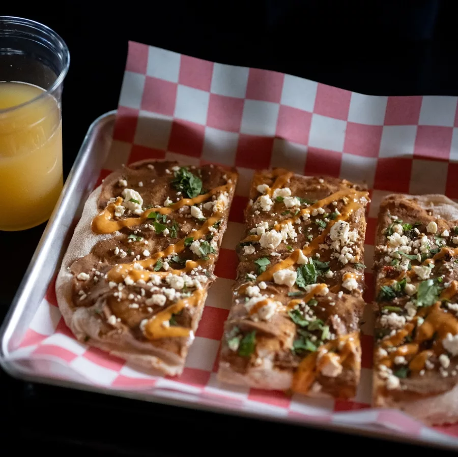 Flatbread at Stockyard Brewery