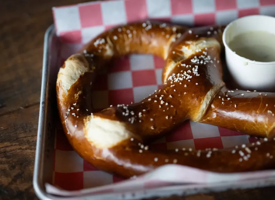 Pretzel & Cheese at Stockyard Brewery
